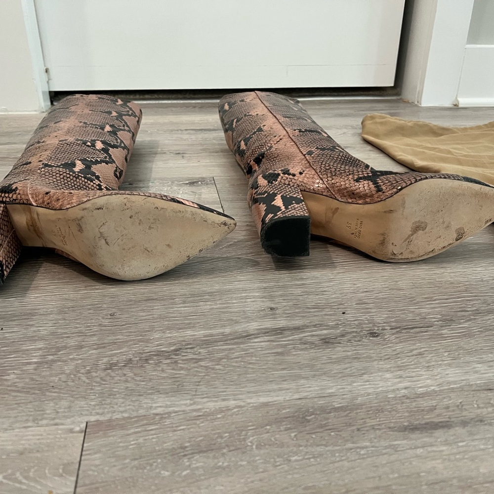 Paris Texas - Python Printed Ruggine 50 Block Hee… - image 5